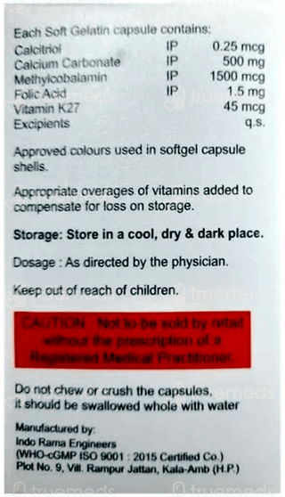 Osteo K 2 Capsule 15